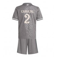 Maglie da calcio Real Madrid Daniel Carvajal #2 Terza Maglia Bambino 2024-25 Manica Corta (+ Pantaloni corti)